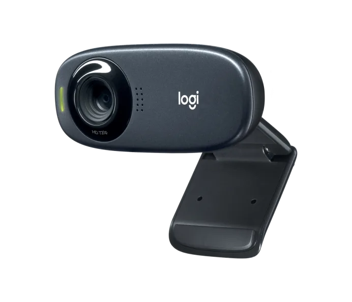 Logitech C310 HD Webcam, 720p/30fps, Widescreen HD Video Calling, HD Light Correction and Noise-Reducing Mic - 960-001065