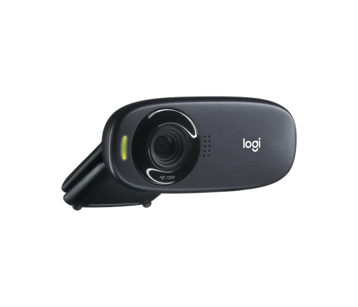 Logitech C310 HD Webcam, 720p/30fps, Widescreen HD Video Calling, HD Light Correction and Noise-Reducing Mic - 960-001065