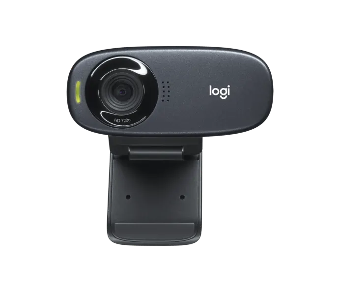 Logitech C310 HD Webcam, 720p/30fps, Widescreen HD Video Calling, HD Light Correction and Noise-Reducing Mic - 960-001065