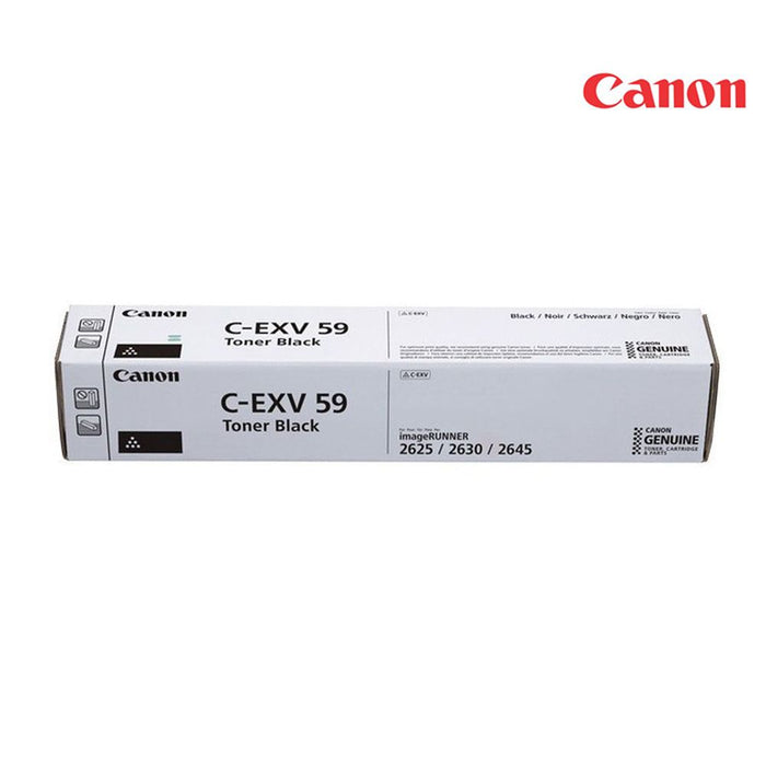 Canon C-EXV59 Black Toner Cartridge Yield 30,000 Pages - 3808C004AA