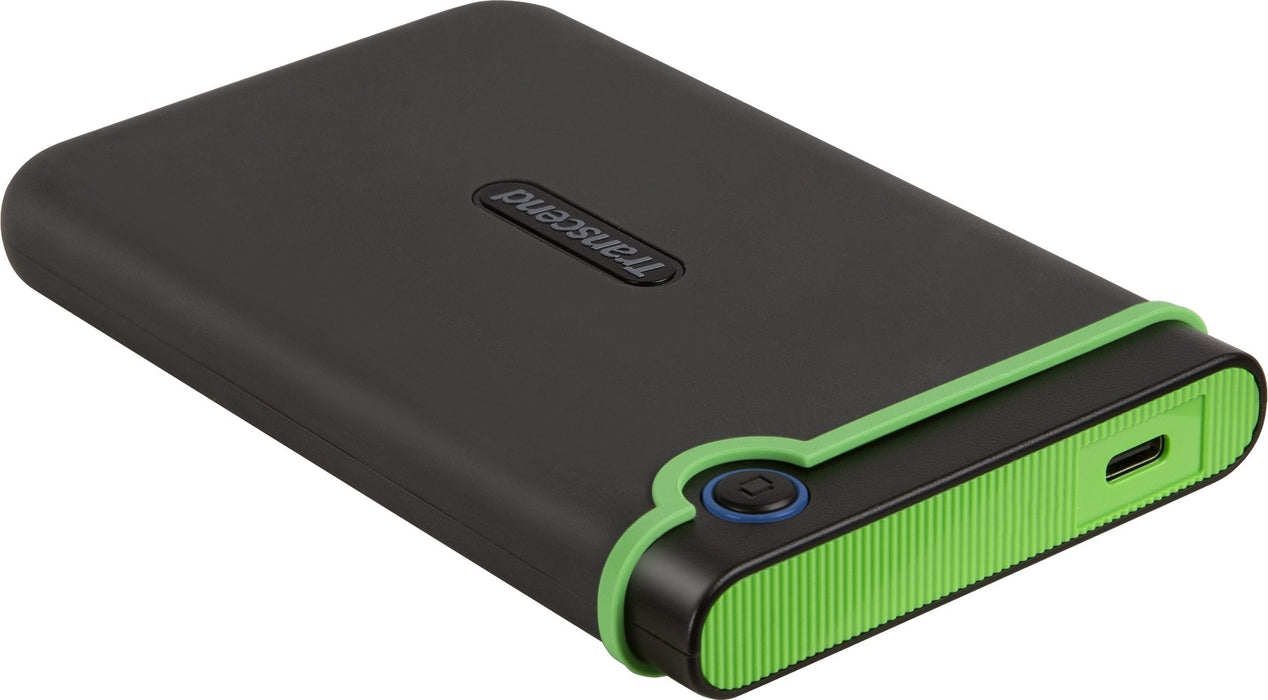 Transcend 4TB USB 3.1 Gen 1 StoreJet 25M3S Rugged External Hard Disk Drive - TS4TSJ25M3S - Iron Grey