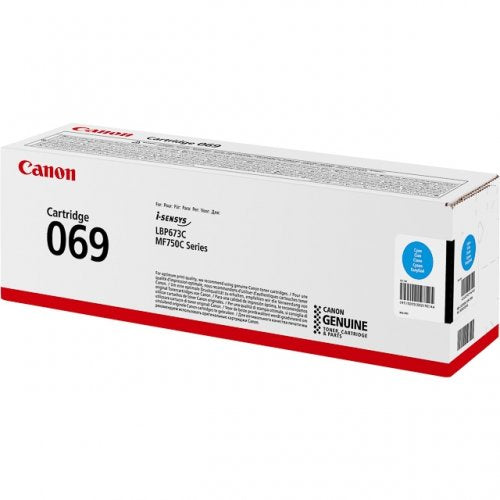 Canon 069 Magenta Toner Cartridge for Canon Color ImageClass MF752Cdw / MF754Cdw / LBP673Cdw Yield 1,900 Pages - 5092C002