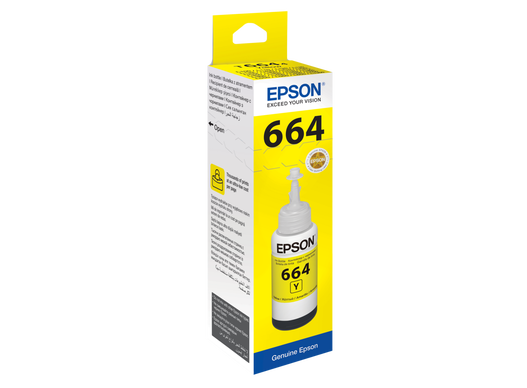 Epson T6644 EcoTank Ink Bottle Yellow(C13T66444A)