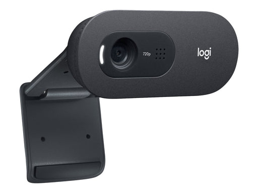 Logitech C505 HD Webcam  720p HD External USB Camera for Desktop or Laptop with Long-Range Microphone, Compatible with PC or Mac  - 960-001363