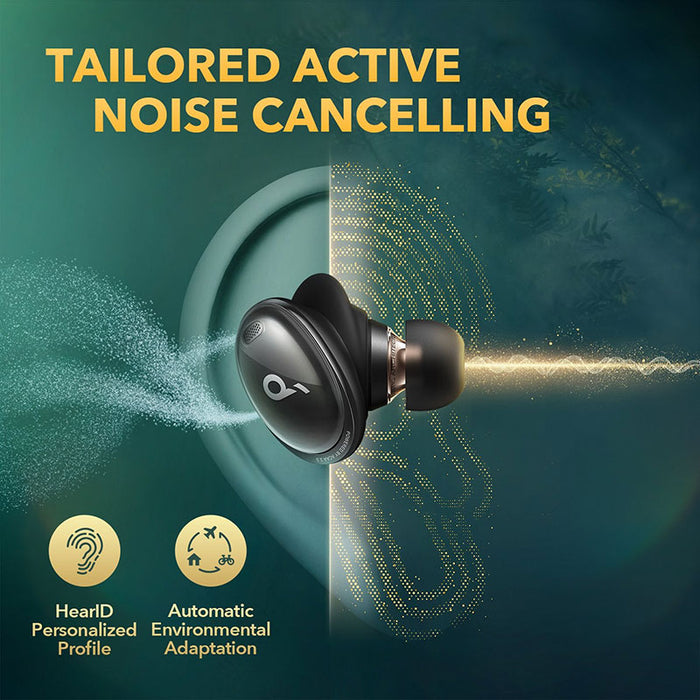 Anker Soundcore Liberty 3 Pro True Wireless Noise-Cancelling Earbuds – A3952011 with Fusion Comfort, Hi-Res Audio Wireless, 6 Mics for Calls & 32H Playtime