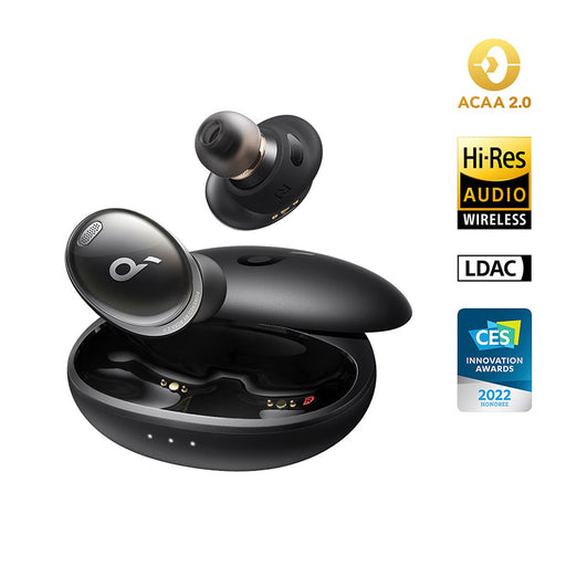 Anker Soundcore Liberty 3 Pro True Wireless Noise-Cancelling Earbuds – A3952011 with Fusion Comfort, Hi-Res Audio Wireless, 6 Mics for Calls & 32H Playtime