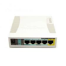 Mikrotik 2.4GHz AP with 5 Ethernet portsand PoE output on port 5, 600MHz CPU, 128MB RAM, USB port - RB951Ui-2HnD