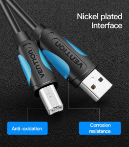 Vention 10 Meters USB 2.0 A Male to Printer Cable - VEN-VAS-A16-B1000