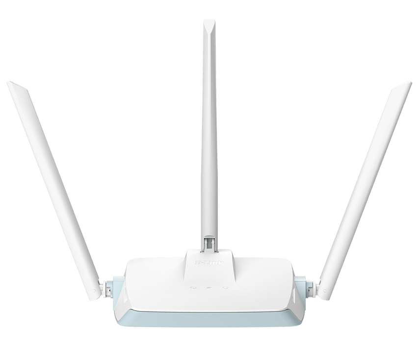 D-Link Wireless N300 Smart Router, 4 x 10/100M LAN port, 1 x 10/100M WAN port, 3 x 5 dBi external antenna , Repeater mode , D-Link AI technology, D-Link Ai APP Support,UK power plug - R04/BNA