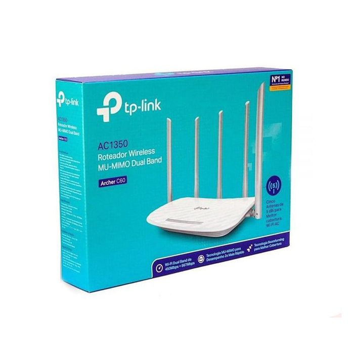 TP-Link AC1350 Wireless Dual Band Router - TL-ARCHER C60