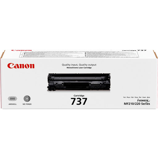 Canon 737 Black Toner Cartridge Yield 2,400 Pages - 9435B002AA