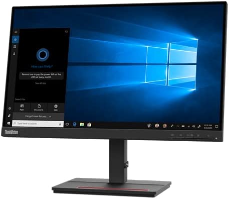 Lenovo ThinkVision S22e-20 21.5-Inch FHD Monitor - 62C6KAT1UK with HDMI, VGA and Tilt Stand