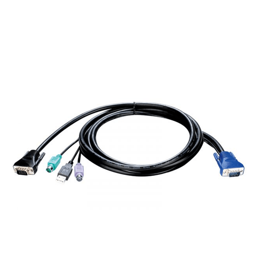 D-Link Combo KVM Cable 1.8 meters – KVM-401 - for (KVM-440/450)