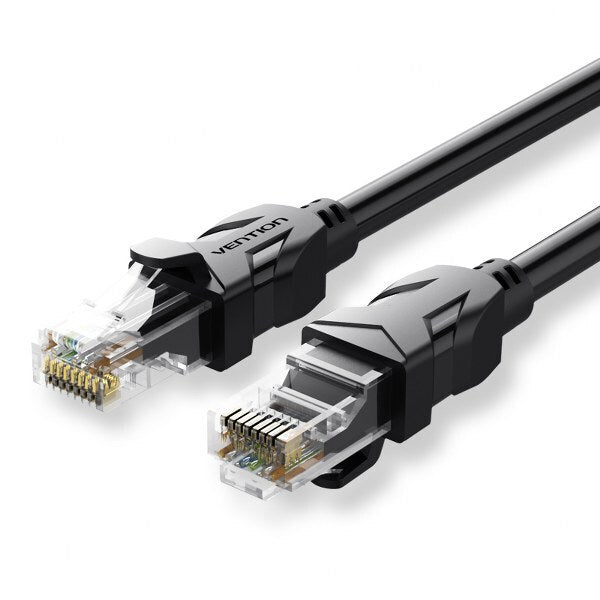 Vention CAT6 UTP Patch Cord Cable 2M – VEN-IBEBH - supports 250MHz Stable bandwidth, 1000Mbps High Speed