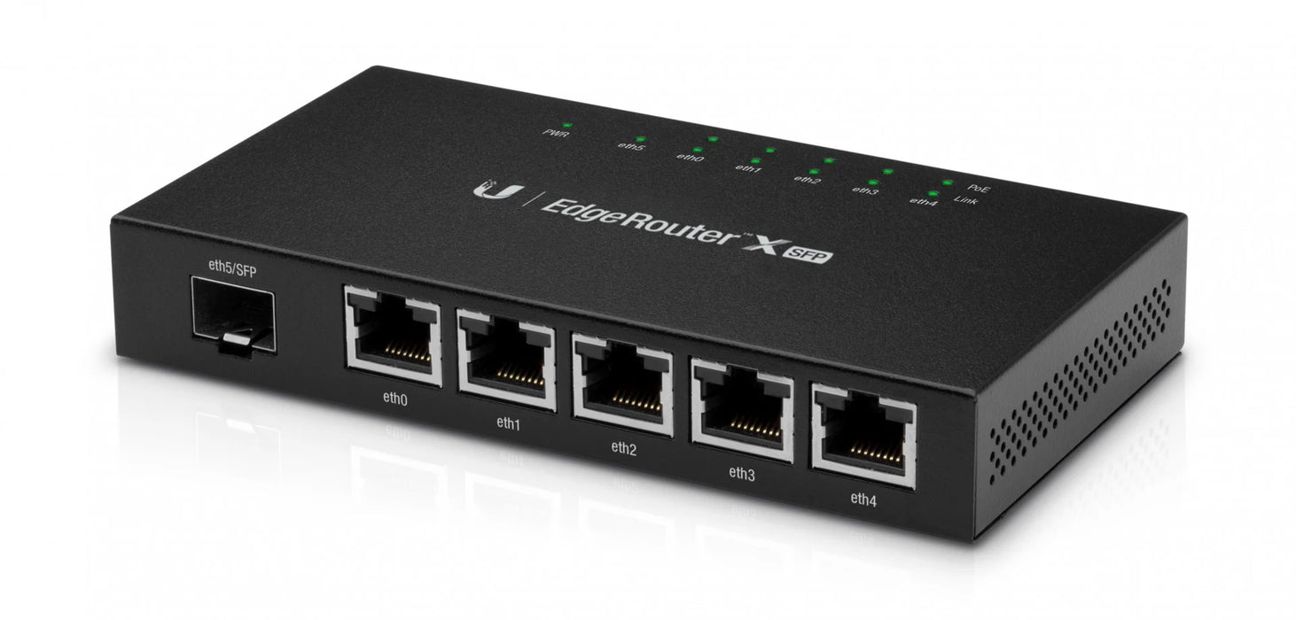 Ubiquiti ER-X-SFP EdgeMAX EdgeRouter X 5 Ports Gigabit 5W with SFP