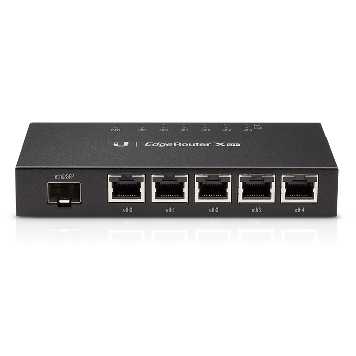 Ubiquiti ER-X-SFP EdgeMAX EdgeRouter X 5 Ports Gigabit 5W with SFP