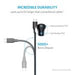Anker Powerline Micro USB (6ft) Black-A8133H12