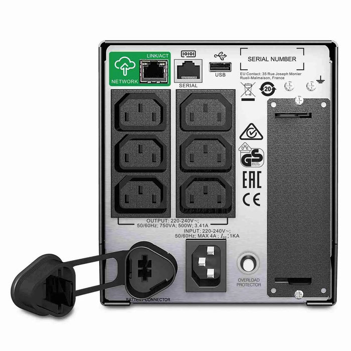 APC Smart-UPS SMT750IC 750VA 230V with SmartConnect Port