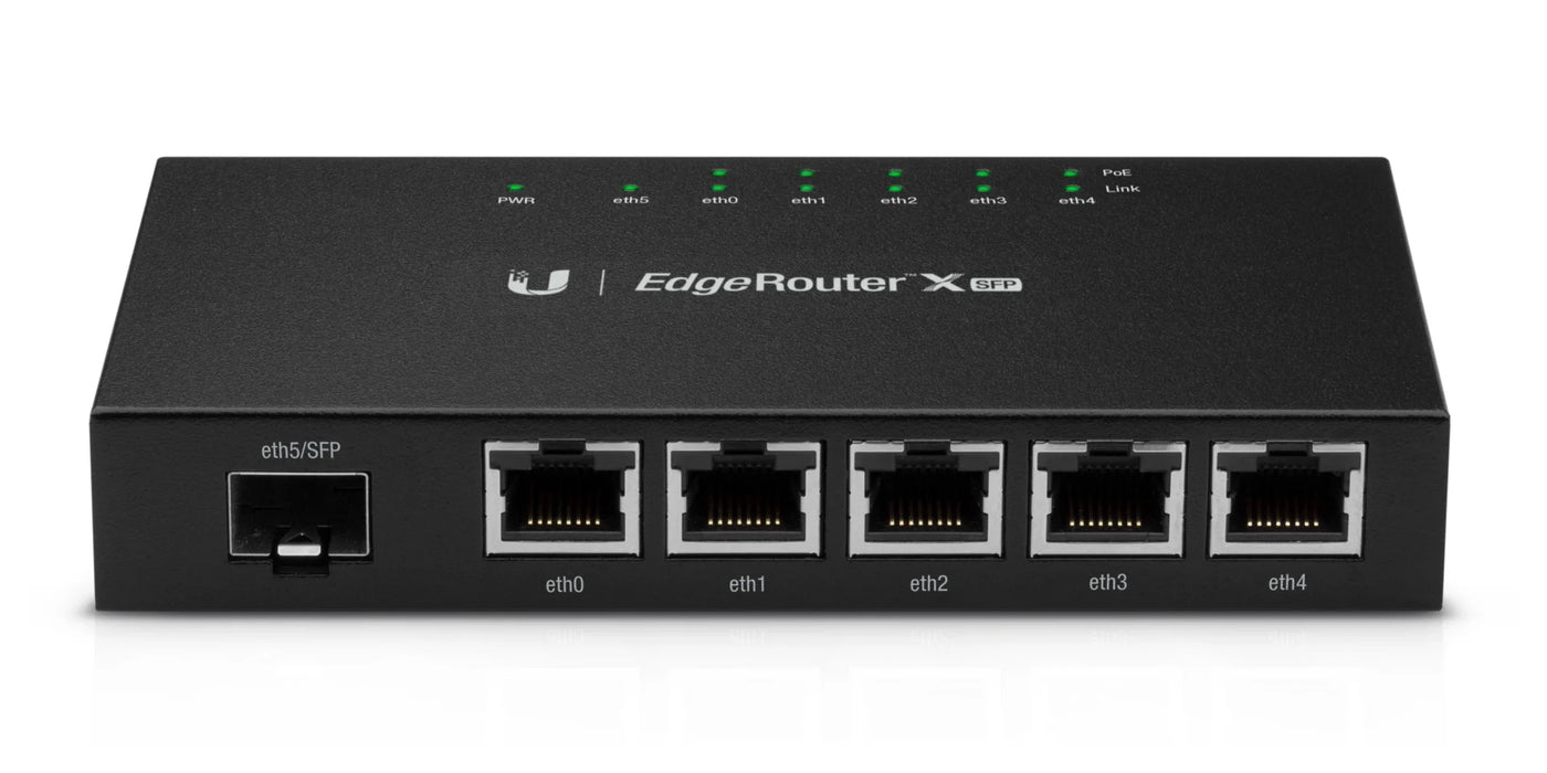 Ubiquiti ER-X-SFP EdgeMAX EdgeRouter X 5 Ports Gigabit 5W with SFP