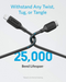 Anker A8833H11 Powerline III USB-C To Lighting 2.0 Cable 6ft