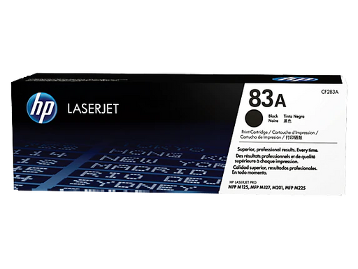 HP 83A Black Original LaserJet Toner Cartridge (CF283A)