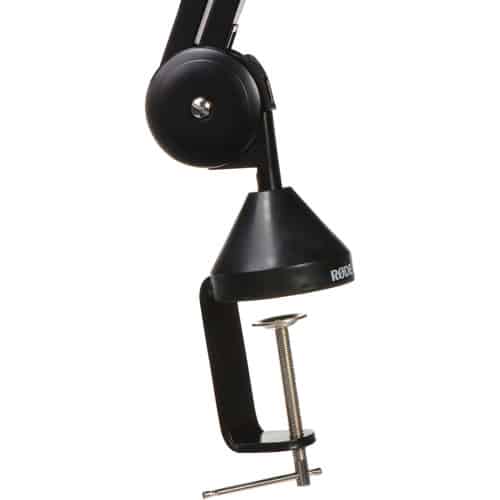 RODE PSA1 Studio Boom Arm for Broadcast Microphones - with Touch-Fastener Cable Wraps.