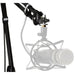 RODE PSA1 Studio Boom Arm for Broadcast Microphones - with Touch-Fastener Cable Wraps.