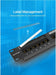 Vention Cat.6 UTP 24 Ports Keystone Patch Panel - VEN-KGAB0 with Cable Management and Hardware Included