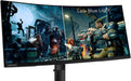 Lenovo G34w-10 34-Inch Ultra-Wide Curved Gaming Monitor With 1 HDMI 2.0, 1 DP 1.4 - 66A1GACBUK