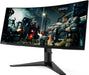 Lenovo G34w-10 34-Inch Ultra-Wide Curved Gaming Monitor With 1 HDMI 2.0, 1 DP 1.4 - 66A1GACBUK