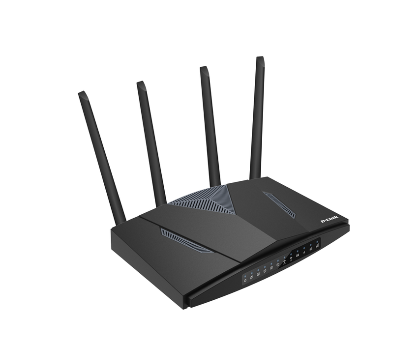 D-Link LTE CAT4 4G/HSPA AC1200 router with 4 x Gigabit LAN ports, 1 x Gigabit WAN port Qualcomm Chipset UK Plug - DWR-M960