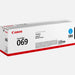 Canon 069 Cyan Toner Cartridge for Canon Color ImageClass MF752Cdw / MF754Cdw / LBP673Cdw Yield 1,900 Pages - 5093C002AA