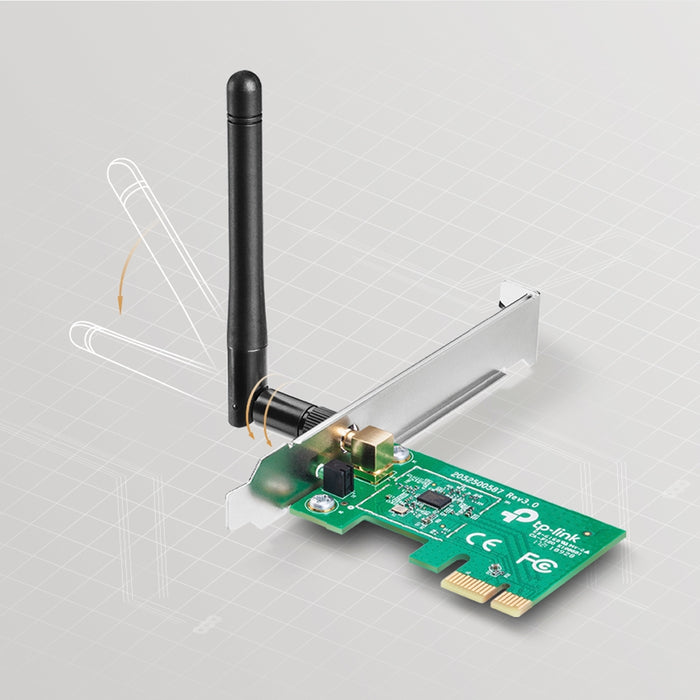 TP-Link 150Mbps Wireless N PCI Express Adapter - TL-WN781ND