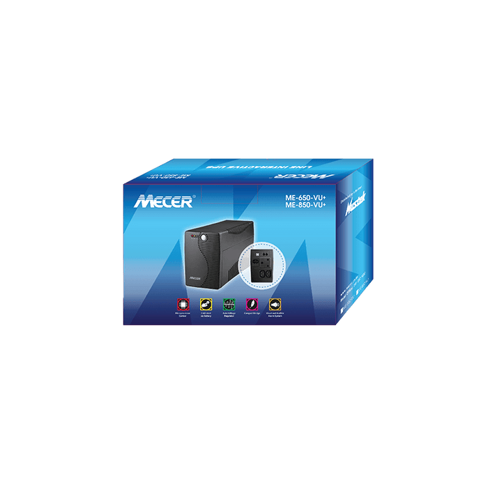 Mecer 850VA Line Interactive UPS - ME-850-VU