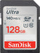 SanDisk  128GB Ultra SDXC Memory card 140MB/s Class 10 - SDSDUNB-128G-GN6IN