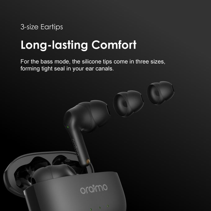 oraimo FreePods 3 TWS True Wireless Stereo Earbuds - OEB-E104D