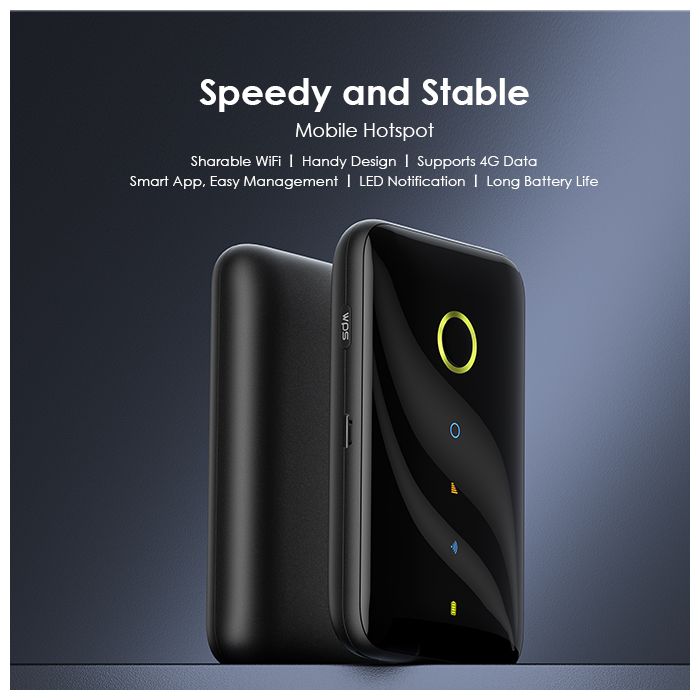 Oraimo OM100 Speed Portable 4G Mobile Wi-fi with Fashion Design and Stable Connection