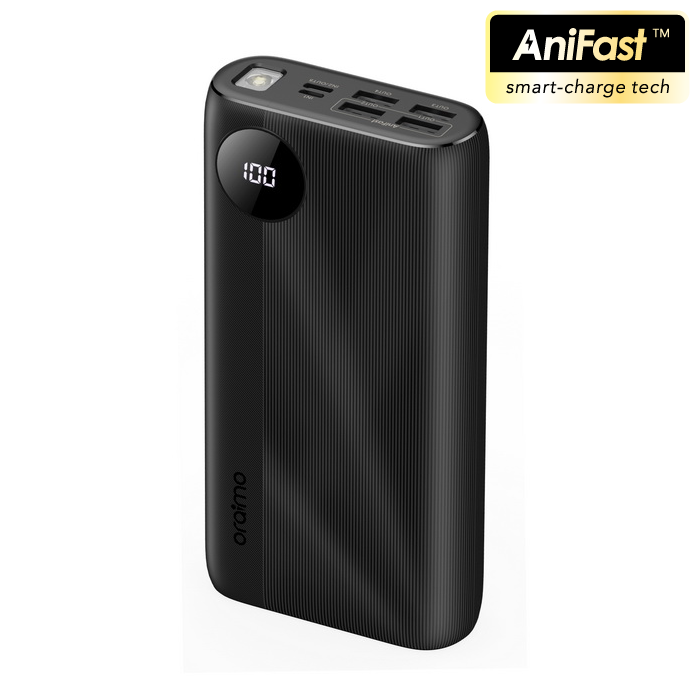 oraimo PowerBox 300 30000mAh 15W Two-way Fast-charging Power Bank