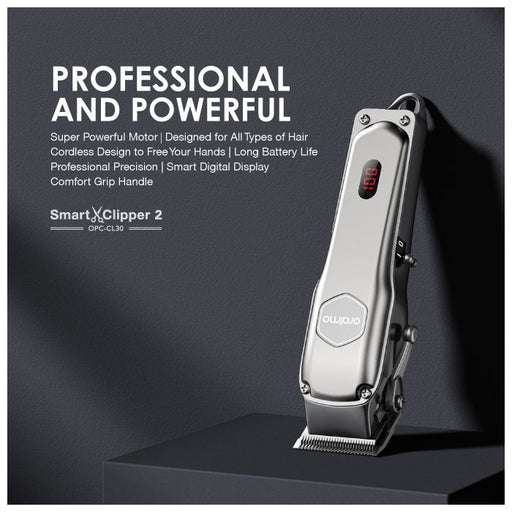 oraimo SmartClipper2 Super Powerful Professional Cordless Hair Clipper 150-min Working Time - OPC-CL30