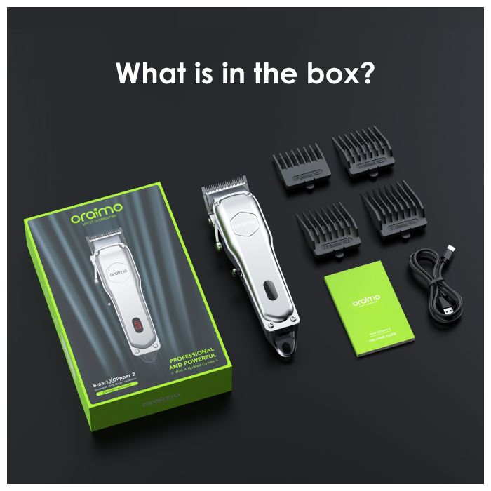 oraimo SmartClipper2 Super Powerful Professional Cordless Hair Clipper 150-min Working Time - OPC-CL30