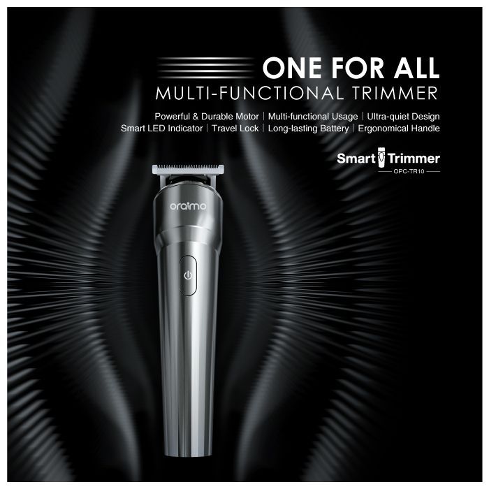 oraimo SmartTrimmer Multi-functional Trimmer With 4 Guided Combs - OPC-TR10