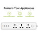 oraimo PowerHub 3 AC Outlets 3 USB Ports UK Power Strip - OWS-U331