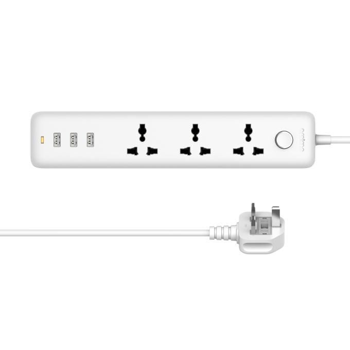 oraimo PowerHub 3 AC Outlets 3 USB Ports UK Power Strip - OWS-U331