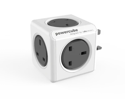 Allocacoc PowerCube Original 5 power way with Surge Protection - 7100/UKORPC