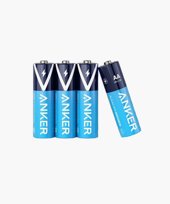 Anker AA Alkaline Batteries 2-pack - B1810H11 - with Interlocking Mechanism and Sturdy Rubber Seal, 1.5 Volt & Compatible With Multiple Devices