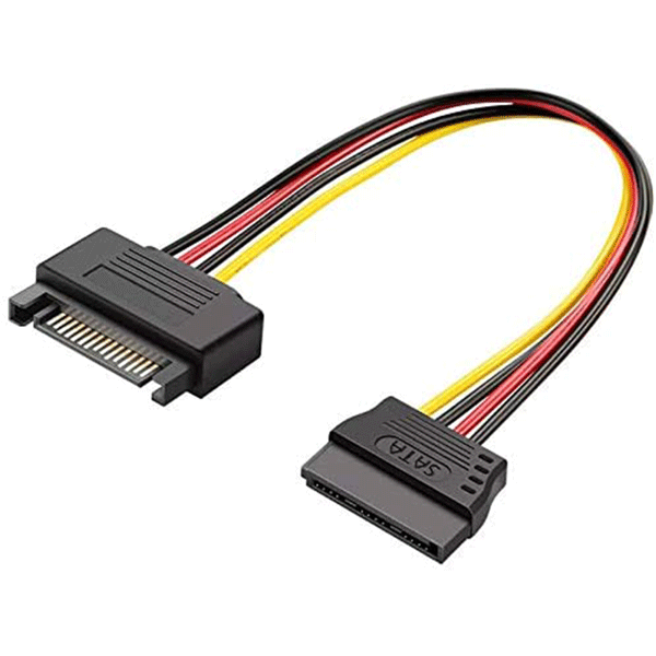 Vention SATA 15P Power Extension Cable – 0.3M – VEN-KDABY