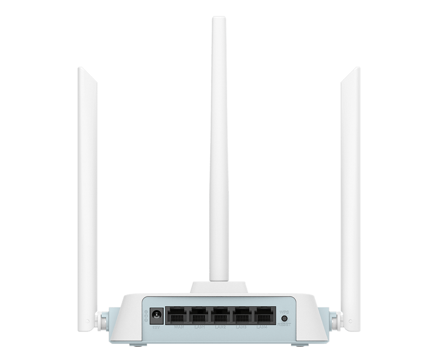 D-Link Wireless N300 Smart Router, 4 x 10/100M LAN port, 1 x 10/100M WAN port, 3 x 5 dBi external antenna , Repeater mode , D-Link AI technology, D-Link Ai APP Support,UK power plug - R04/BNA