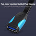 Vention Flat USB 3.0 Extension Cable 3 Meter – VEN-VAS-A13-B300 - supports 5Gbps Transmission.