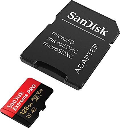 SanDisk 128GB Extreme PRO MicroSDXC Memory Card - SDSQXCD-128G-GN6MA