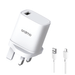 oraimo Cannon 2 Pro 18W Fast Charging Charger Kit - OCW-U97S